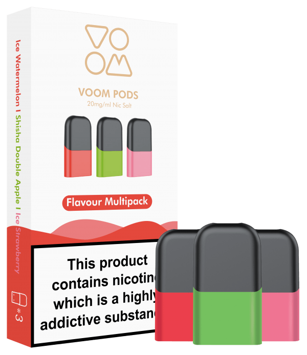 Discover the Tempting Variety of Voom Fruit Multipack Prefilled Pods