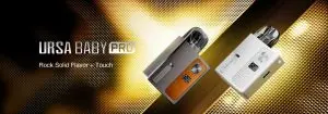Lost Vape URSA Baby Pro Pod System, Gunmetal, Classic Black, Silver Lust, Frost Blue, Sakura Pink, and Pearl White, allaboutvaping